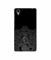 Amazon Brand - Solimo Designer Peacock Pattern 3D Printed Hard Back Case Mobile Cover for Vivo Y51L