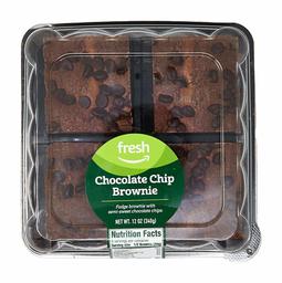 Fresh Brand – Chocolate Chip Brownie, 12 oz (4 ct) FROZEN