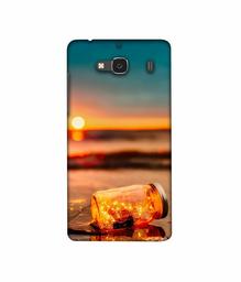 Amazon Brand - Solimo Designer Jar at Sea Serface 3D Printed Hard Back Case Mobile Cover for Xiaomi Redmi 2S