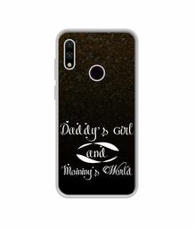 Amazon Brand - Solimo Designer Daddy's Girl and Mummy World UV Printed Soft Back Case Mobile Cover for Micromax Ione Note