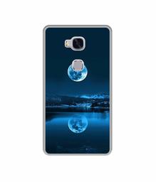 Amazon Brand - Solimo Designer Moon Pattern Print UV Printed Soft Back Case Mobile Cover for Huawei Honor 5X