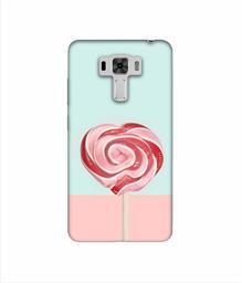 Amazon Brand - Solimo Designer Round Candy 3D Printed Hard Back Case Mobile Cover for Asus Zenfone 3 Laser ZC551KL