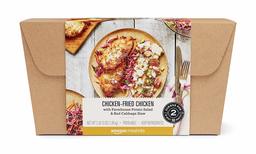 Amazon Meal Kits, Chicken-Fried Chicken with Farmhouse Potato Salad & Red Cabbage Slaw, Serves 2