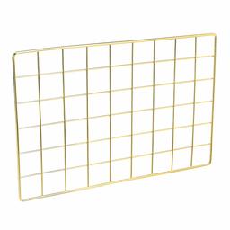 AmazonBasics Wall Wire Grid Panel, Gold