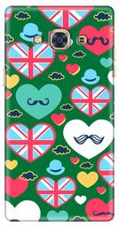 Amazon Brand - Solimo Designer Cute Love Green Pattern Design 3D Printed Hard Back Case Mobile Cover for Samsung Galaxy J3 Pro