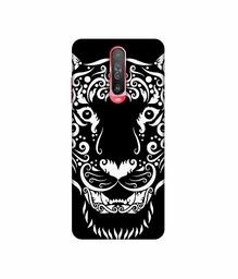 Amazon Brand - Solimo Designer White Tiger 3D Printed Hard Back Case Mobile Cover for Poco X2 / Mi Redmi K30