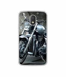 Amazon Brand - Solimo Designer Motorcycle UV Printed Soft Back Case Mobile Cover for Motorola Moto E3 Power