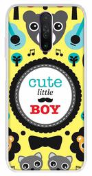 Amazon Brand - Solimo Designer Multicolor Cute Little Boy Yellow Pattern Printed Soft Back Case Mobile Cover for Poco X2 / Xiaomi Redmi K30