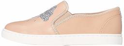 Red Wagon Girls' Slip on Skate Low-Top Sneakers, Beige Nude, 9.5