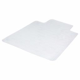 AmazonBasics Tapis de chaise en polycarbonate avec languette - protège-sol - 119 x 89 cm