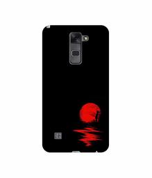 Amazon Brand - Solimo Designer Red Moon 3D Printed Hard Back Case Mobile Cover for LG Stylus 2