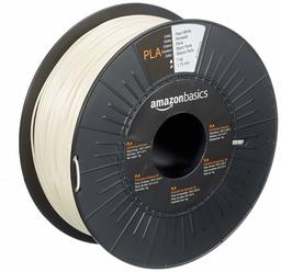 AmazonBasics PLA 3D-skrivarfilament, 1 kg spole, 1.75mm, pärlvit