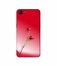 Amazon Brand - Solimo Designer Red Roses 3D Printed Hard Back Case Mobile Cover for Oppo A83