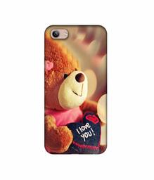 Amazon Brand - Solimo Designer Teddy Bear 3D Printed Hard Back Case Mobile Cover for Vivo Y81i