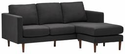 Amazon Brand – Rivet Revolve Modern Upholstered Sofa with Reversible Sectional Chaise, 80