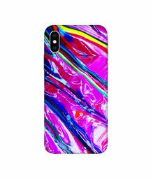 Amazon Brand - Solimo Designer Oil Color 3D Printed Hard Back Case Mobile Cover for Apple iPhone Xs Max