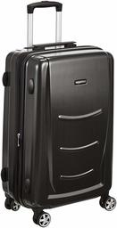 AmazonBasics Hard Shell Carry On Spinner Suitcase Luggage - 20 Inch, Slate Grey