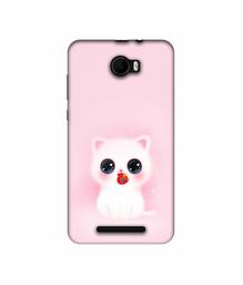 Amazon Brand - Solimo Designer Kitty UV Printed Soft Back Case Mobile Cover for Karbonn K9 Viraat