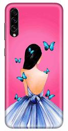 Amazon Brand - Solimo Designer Girl Design 3D Printed Hard Back Case Mobile Cover for Samsung Galaxy A50s