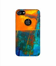 Amazon Brand - Solimo Designer Color Pattern 3D Printed Hard Back Case Mobile Cover for Apple iPhone 7 (with Logo Cut)