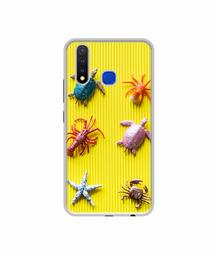 Amazon Brand - Solimo Designer Sea Animals UV Printed Soft Back Case Mobile Cover for Vivo U20