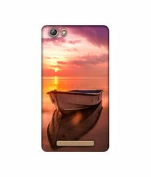 Amazon Brand - Solimo Designer Boat 3D Printed Hard Back Case Mobile Cover for Gionee Marathon M5 lite