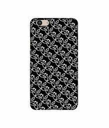 Amazon Brand - Solimo Designer White Pattern 3D Printed Hard Back Case Mobile Cover for Vivo Y53