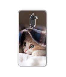 Amazon Brand - Solimo Designer Sleepy Kitten UV Printed Soft Back Case Mobile Cover for Coolpad Note 5 Lite