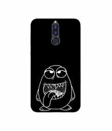 Amazon Brand - Solimo Designer Cartoon Pattern 3D Printed Hard Back Case Mobile Cover for Huawei Honor 9i