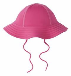 Moon & Back by Hanna Andersson Kids' Toddler Swim Hat, Dark Pink, 1-3 Years