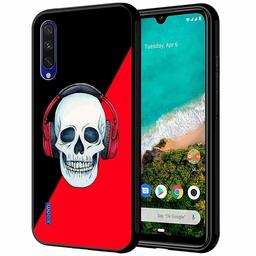 Amazon Brand - Solimo Designer Skull Printed Hard Back Case Mobile Cover for Mi A3 (D1188)