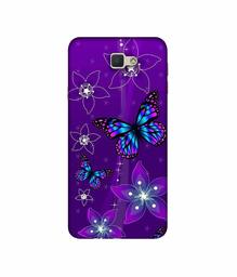 Amazon Brand - Solimo Designer Butterflies 3D Printed Hard Back Case Mobile Cover for Samsung Galaxy J5 Prime