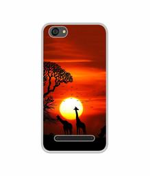 Amazon Brand - Solimo Designer Sunshade UV Printed Soft Back Case Mobile Cover for Lyf Wind 6