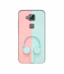 Amazon Brand - Solimo Designer Head Phone 3D Printed Hard Back Case Mobile Cover for Huawei G8