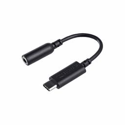 AmazonBasics USB-C to 3.5 mm Headphone Jack Adapter, Black