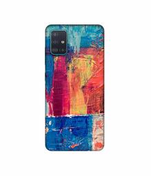 Amazon Brand - Solimo Designer Randam Color Mixing 3D Printed Hard Back Case Mobile Cover for Samsung Galaxy A51