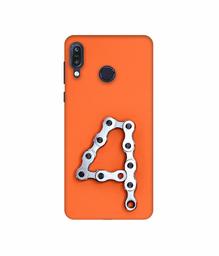 Amazon Brand - Solimo Designer Number Four 3D Printed Hard Back Case Mobile Cover for Asus Zenfone Max M1 ZB555KL