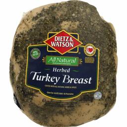 Dietz & Watson All Natural Herbed Turkey Breast, Deli Sliced