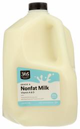 365 by Whole Foods Market, Grade A Milk, Nonfat, 128 Fl Oz