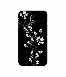 Amazon Brand - Solimo Designer Color Flowers UV Printed Soft Back Case Mobile Cover for Samsung Galaxy J7 Pro