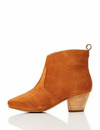 Amazon Brand - find. Women's Ankle Boots, Brown Caramel), US 7.5