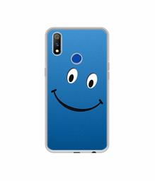 Amazon Brand - Solimo Designer Happy UV Printed Soft Back Case Mobile Cover for Realme 3 Pro