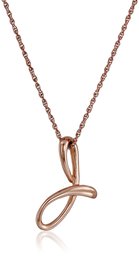 14k Rose Gold Plated Sterling Silver 