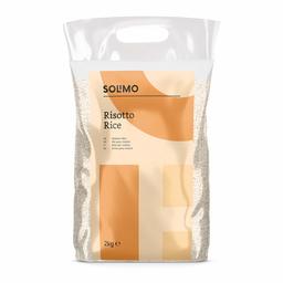 Marca Amazon Solimo Arroz  para risotto, 4kg (2 packs x 2kg)