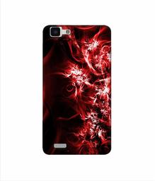 Amazon Brand - Solimo Designer Reddish Pattern 3D Printed Hard Back Case Mobile Cover for Vivo Y27L