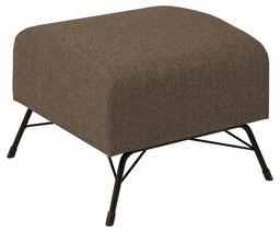 Amazon Brand - Movian Galga - repousa-pés, 53 x 53 x 42 cm (C x L x A). Cinzento/castanho (estofado Portland)