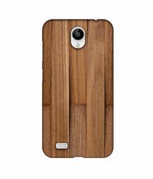 Amazon Brand - Solimo Designer Wooden Art 3D Printed Hard Back Case Mobile Cover for Vivo Y21L