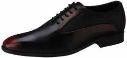 Amazon Brand - Symbol Men's Black Synthetic Formal Shoes - 7 UK (AZ-KY-313A)