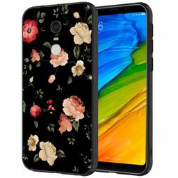 Amazon Brand - Solimo Designer Floral Printed Hard Back Case Mobile Cover for Xiaomi Redmi Note 5 (D1160)