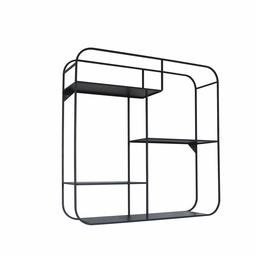 Amazon Brand Movian Kyyvesi Wall Shelf 60 x 16 x 60 cm Black